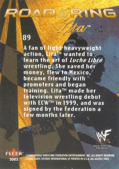 2002 Fleer WWF All Access #89 Lita Back