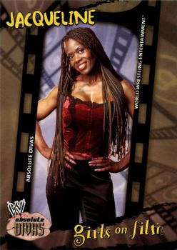 2002 Fleer WWE Absolute Divas - Diva Gems Gold #82 Jacqueline Front