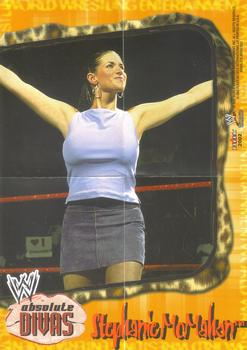2002 Fleer WWE Absolute Divas - Posters #NNO Stephanie McMahon  Front