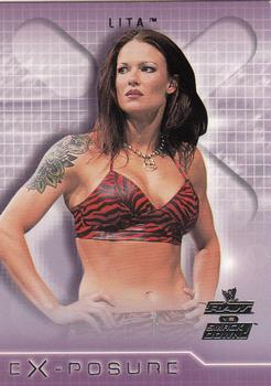 2002 Fleer WWE Raw vs. SmackDown - eX-posure #5 XP Lita  Front