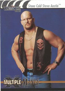 2003 Fleer WWE WrestleMania XIX #90 Stone Cold Steve Austin Front