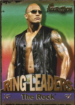 2003 Fleer WWE Aggression - Ring Leaders #2 The Rock  Front