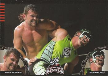 2008 Topps WWE Ultimate Rivals #16 Jamie Noble vs. The Hurricane  Front