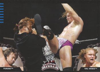 2008 Topps WWE Ultimate Rivals #41 Funaki vs. Val Venis  Front