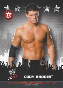 2009 Topps WWE - ToppsTown #TT6 Cody Rhodes  Front