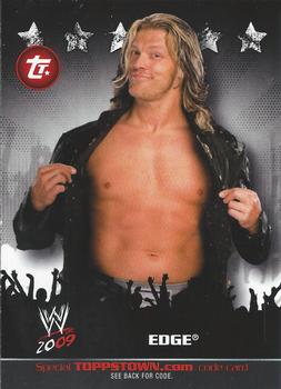 2009 Topps WWE - ToppsTown #TT8 Edge  Front