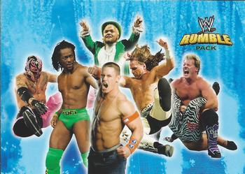 2010 Topps WWE Rumble Pack #50 Checklist  Front