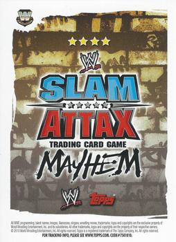 2010 Topps Slam Attax WWE Mayhem #NNO Dusty Rhodes  Back