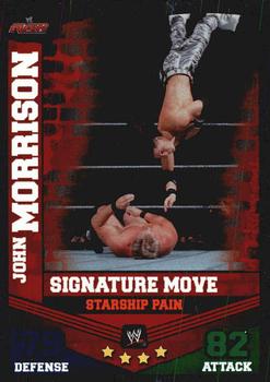 2010 Topps Slam Attax WWE Mayhem #NNO John Morrison Front