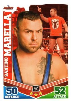 2010 Topps Slam Attax WWE Mayhem #NNO Santino Marella  Front