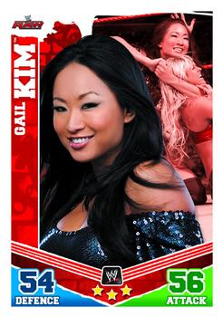 2010 Topps Slam Attax WWE Mayhem #NNO Gail Kim  Front