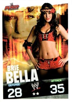 2009 Topps Slam Attax WWE #NNO Brie Bella Front