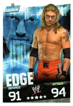 2009 Topps Slam Attax WWE #NNO Edge Front