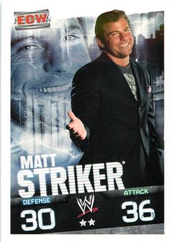 2009 Topps Slam Attax WWE #NNO Matt Striker Front