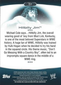 2010 Topps Platinum WWE - Rainbow #51 Hillbilly Jim  Back