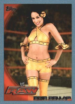 2010 Topps WWE - Blue #26 Brie Bella  Front