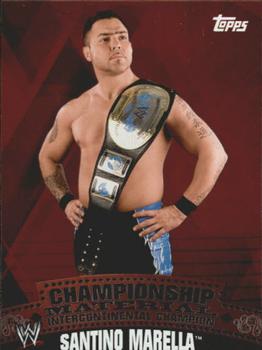 2010 Topps WWE - Championship Material #C35 Santino Marella  Front