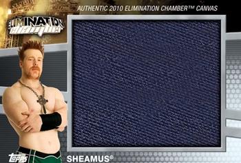 2010 Topps WWE - Elimination Chamber Canvas Gold #EC-2 Sheamus  Front