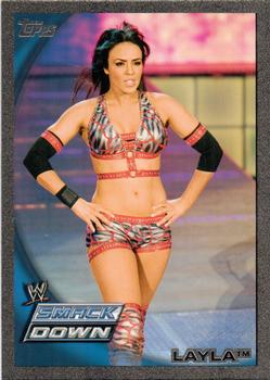 2010 Topps WWE - Silver #2 Layla Front