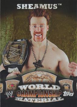 2010 Topps WWE - World Championship Material #W8 Sheamus  Front