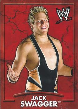 2011 Topps WWE Ringside Relic Dog Tags Inserts #18 Jack Swagger  Front