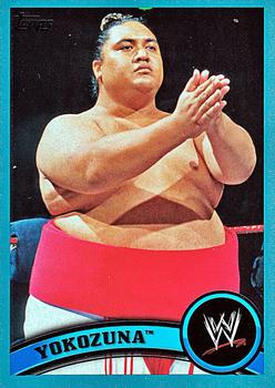 2011 Topps WWE - Blue #102 Yokozuna Front