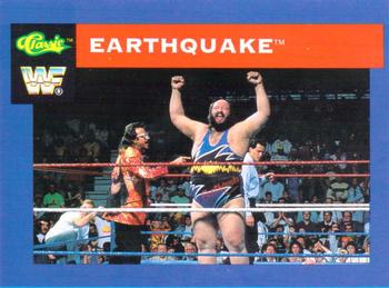 1991 Classic WWF Superstars #42 Earthquake  Front