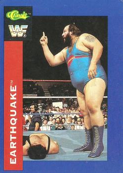 1991 Classic WWF Superstars #75 Earthquake  Front