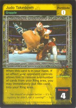 2004 Comic Images WWE Raw Deal: Vengeance #17 Judo Takedown Front