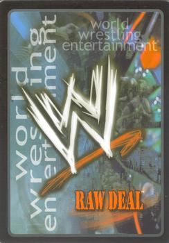 2005 Comic Images WWE Raw Deal: Unforgiven #69 Grab WWE Timekeeper Mark Yeaton's Chair Back