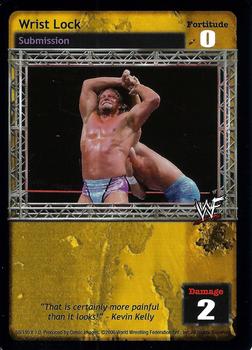 2000 Comic Images WWF Raw Deal #50 Wrist Lock Front