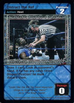 2000 Comic Images WWF Raw Deal #94 Distract the Ref Front