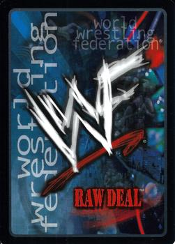 2000 Comic Images WWF Raw Deal #107 Maintain Hold Back