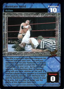 2000 Comic Images WWF Raw Deal #107 Maintain Hold Front