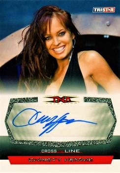 2008 TriStar TNA Cross the Line - Autographs #C-CH Christy Hemme  Front