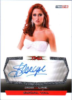 2008 TriStar TNA Cross the Line - Autographs #C-SV SoCal Val  Front