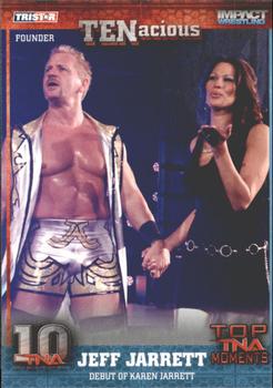 2012 TriStar Impact TNA TENacious #70 Jeff Jarrett Front