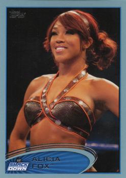 2012 Topps WWE - Blue #46 Alicia Fox  Front