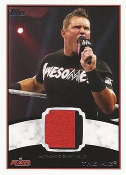 2012 Topps WWE - Shirt Relics #NNO The Miz  Front