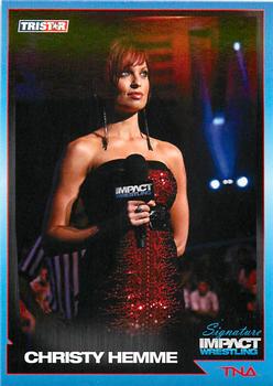 2011 TriStar Signature Impact #54 Christy Hemme Front