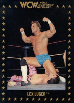 1991 Championship Marketing WCW #7 Lex Luger Front