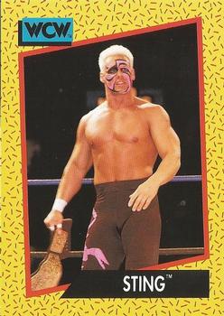 1991 Impel WCW #2 Sting Front