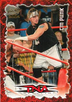 2004 Pacific TNA #34 CM Punk Front