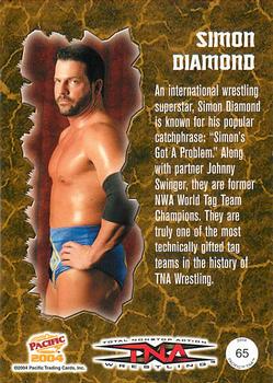2004 Pacific TNA - Red #65 Simon Diamond Back