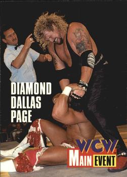 1995 Cardz WCW Main Event #13 Diamond Dallas Page Front