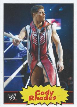 2012 Topps Heritage WWE #13 Cody Rhodes Front
