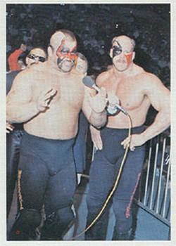 1988 Wonderama NWA #30 Road Warriors Front