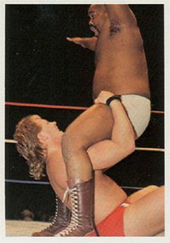 1988 Wonderama NWA #55 Tim Horner vs. Shaska Whatley Front