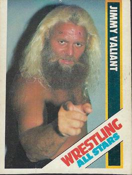 1985 Wrestling All Stars #12 Jimmy Valiant Front