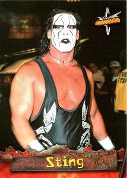 1999 Topps WCW Embossed #22 Sting Front